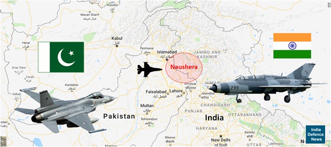 Indian MIG-21 Shoot down Pakistani F-16